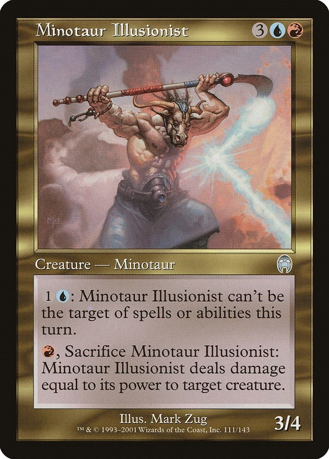 Image for Minotaur Illusionist (Apocalypse) (111) - Magic: The Gathering