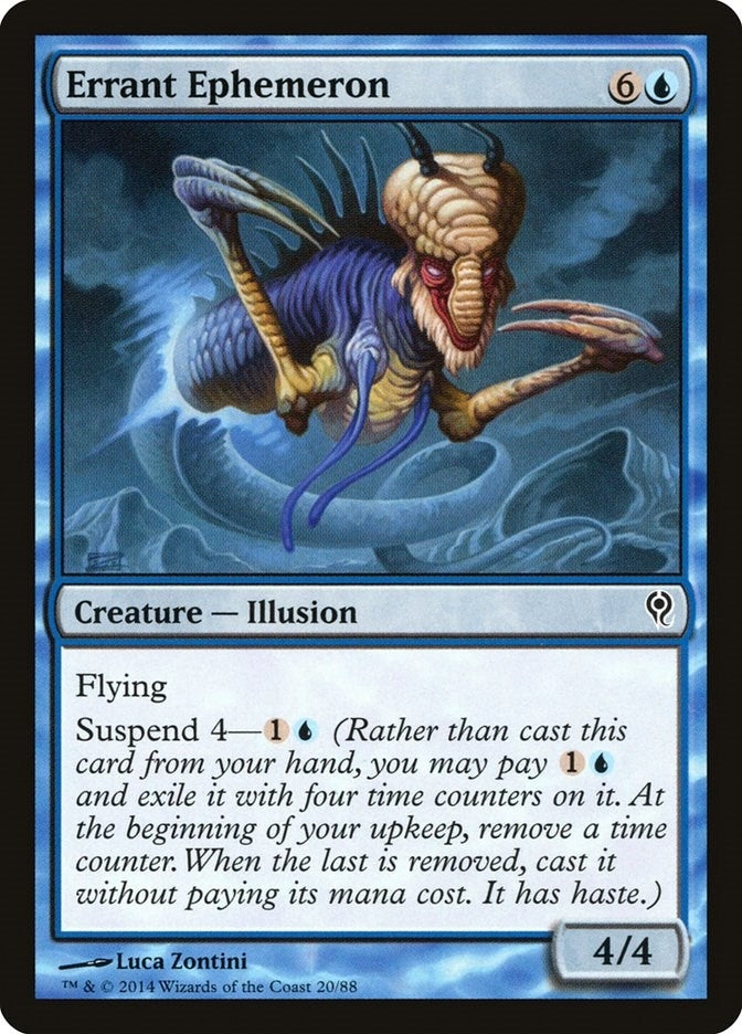 Image for Errant Ephemeron (Duel Decks: Jace vs. Vraska) (20) - Magic: The Gathering