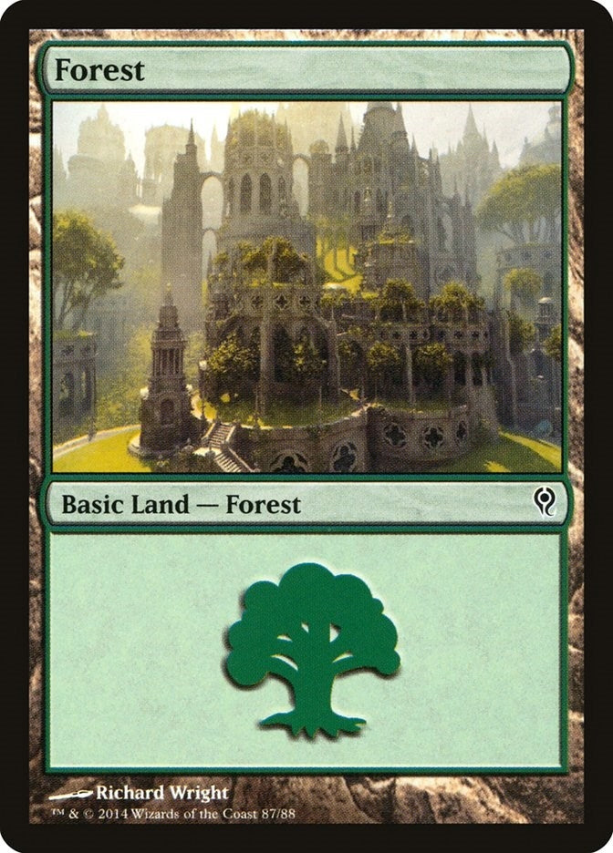 Image for Forest (87) (Duel Decks: Jace vs. Vraska) (87) - Magic: The Gathering