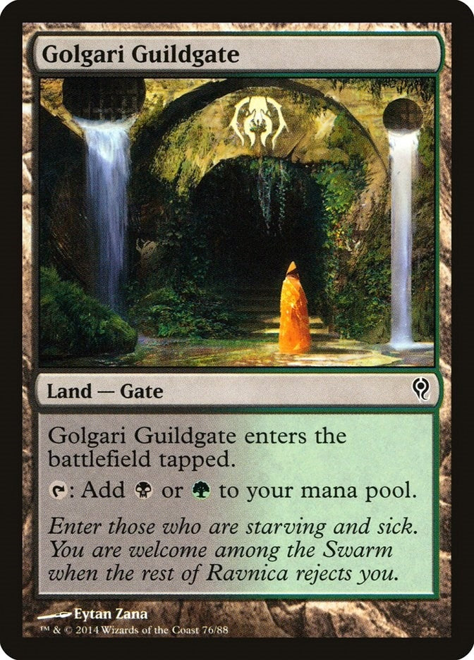 Image for Golgari Guildgate (Duel Decks: Jace vs. Vraska) (76) - Magic: The Gathering