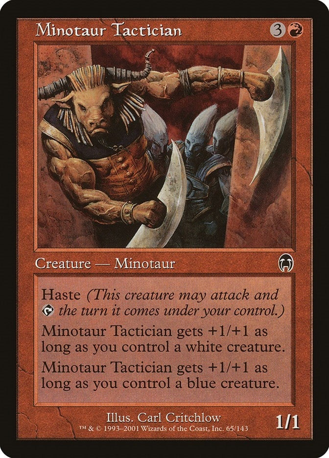 Image for Minotaur Tactician (Apocalypse) (65) - Magic: The Gathering