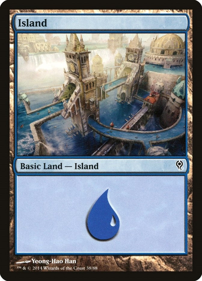 Image for Island (38) (Duel Decks: Jace vs. Vraska) (38) - Magic: The Gathering