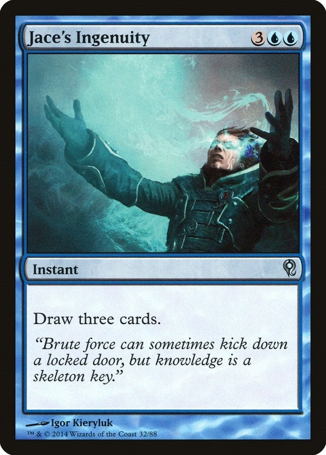 Image for Jace's Ingenuity (Duel Decks: Jace vs. Vraska) (32) - Magic: The Gathering