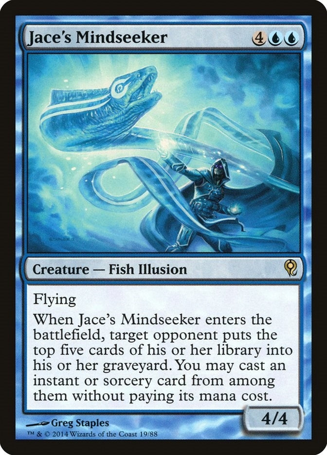 Image for Jace's Mindseeker (Duel Decks: Jace vs. Vraska) (19) - Magic: The Gathering
