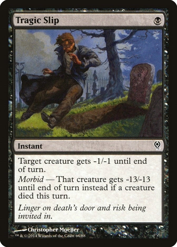 Image for Tragic Slip (Duel Decks: Jace vs. Vraska) (66) - Magic: The Gathering