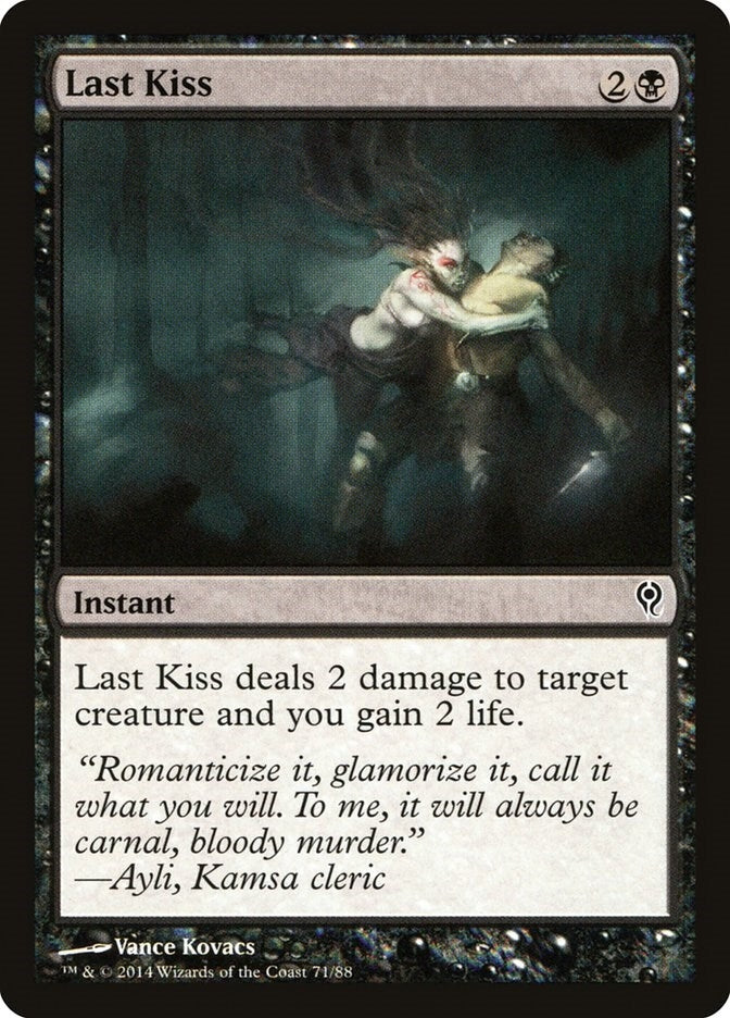 Image for Last Kiss (Duel Decks: Jace vs. Vraska) (71) - Magic: The Gathering