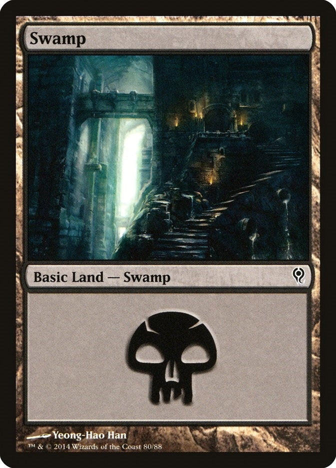 Image for Swamp (80) (Duel Decks: Jace vs. Vraska) (80) - Magic: The Gathering