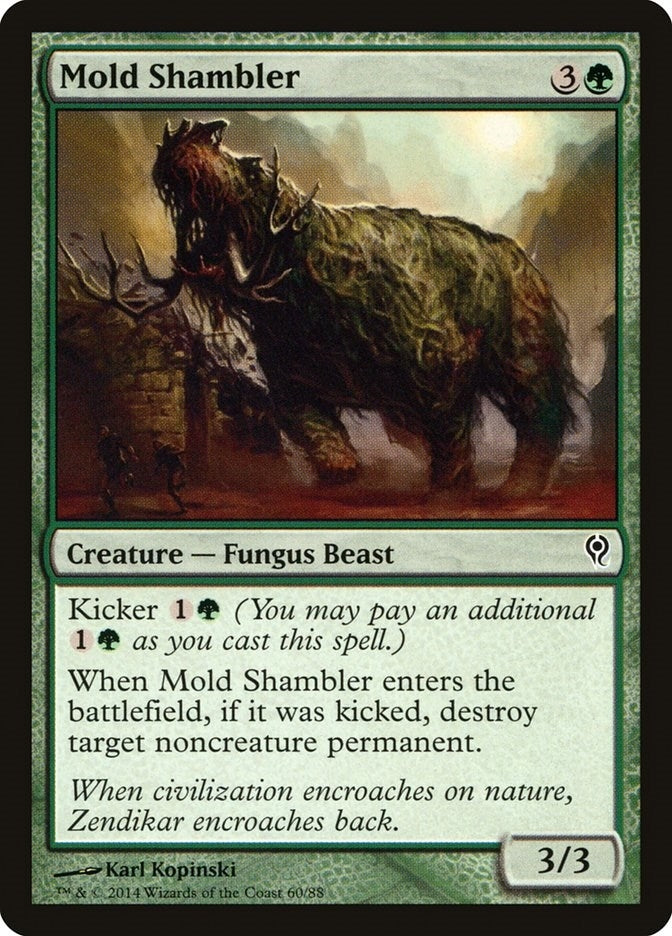 Image for Mold Shambler (Duel Decks: Jace vs. Vraska) (60) - Magic: The Gathering
