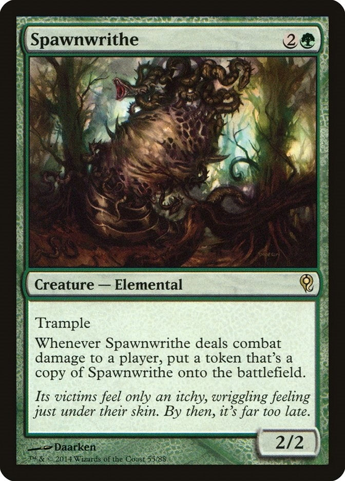 Image for Spawnwrithe (Duel Decks: Jace vs. Vraska) (55) - Magic: The Gathering