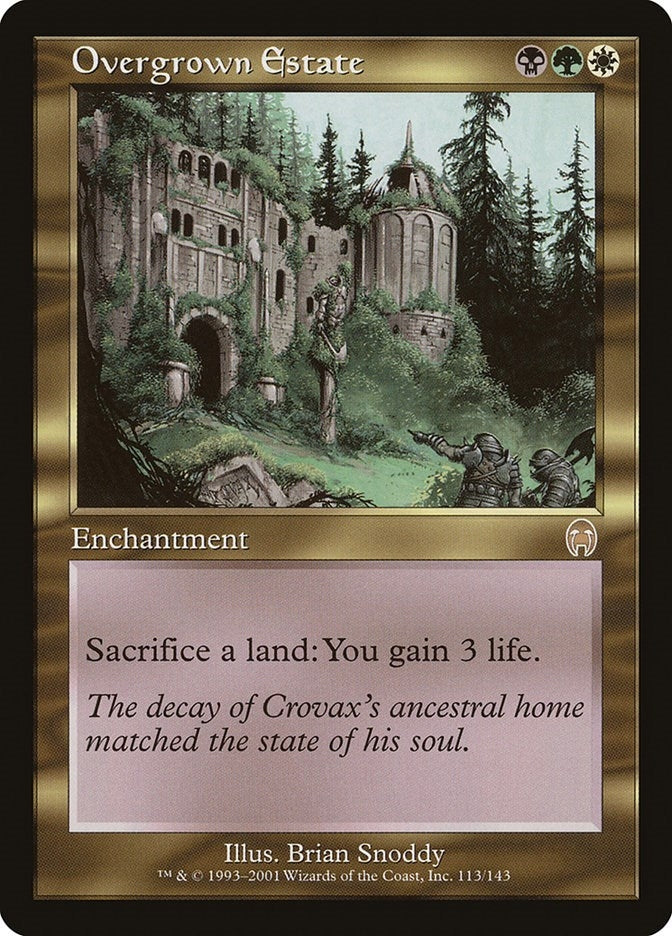 Image for Overgrown Estate (Apocalypse) (113) - Magic: The Gathering