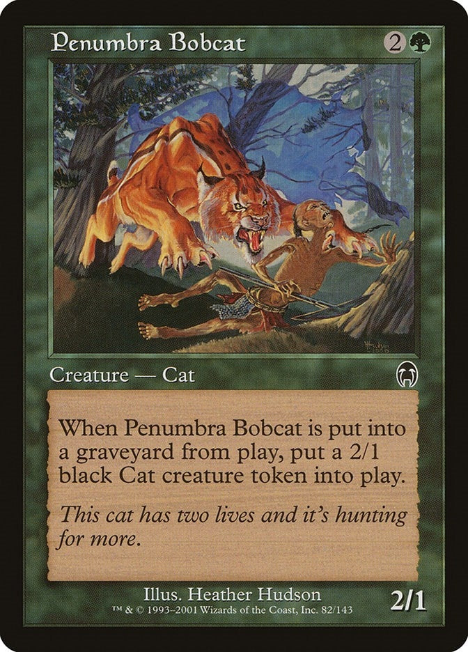 Image for Penumbra Bobcat (Apocalypse) (82) - Magic: The Gathering