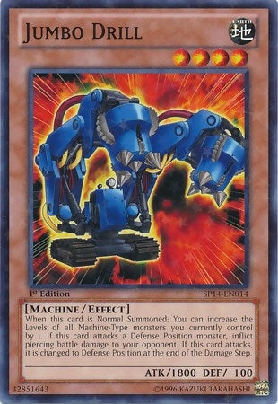 Image for Jumbo Drill (Starfoil) (Star Pack 2014) (SP14-EN014) - YuGiOh