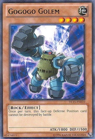 Image for Gogogo Golem (Green) (Duelist League Promo) (DL15-EN010) - YuGiOh