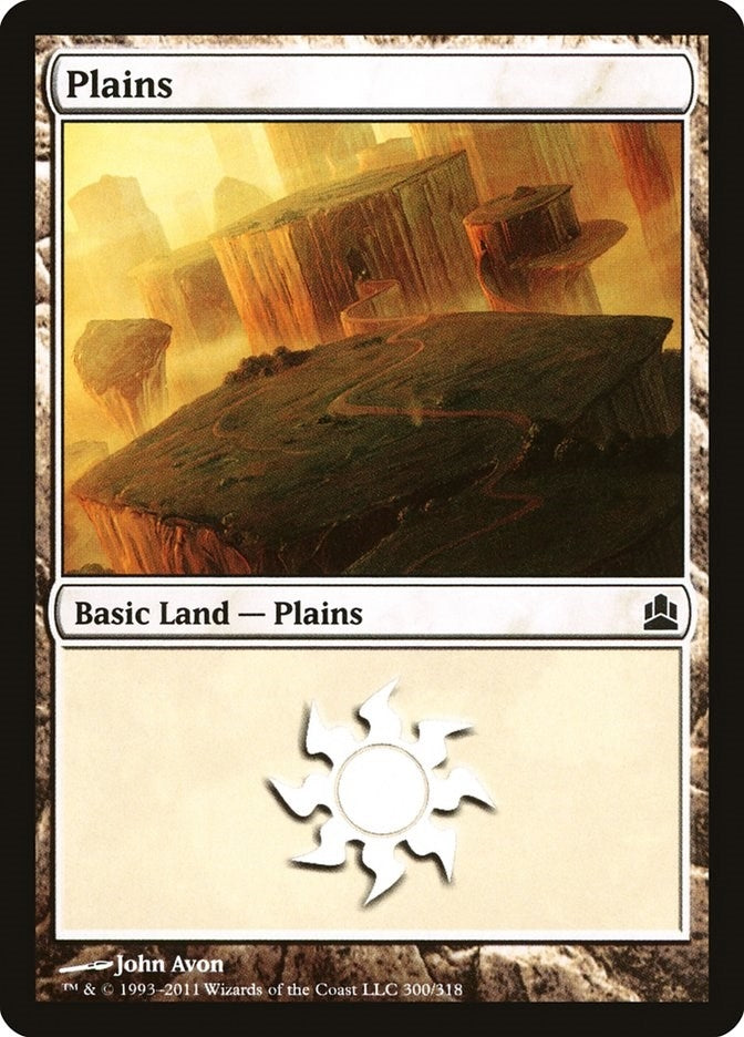 Image for Plains (300) (Commander) (300) - Magic: The Gathering