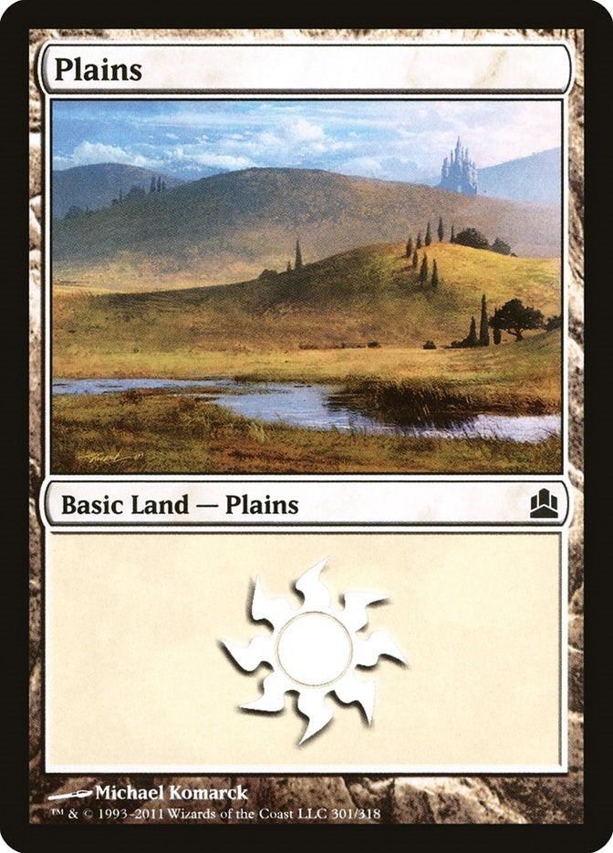 Image for Plains (301) (Commander) (301) - Magic: The Gathering
