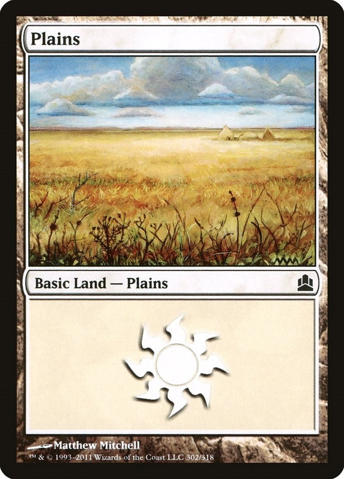 Image for Plains (302) (Commander) (302) - Magic: The Gathering