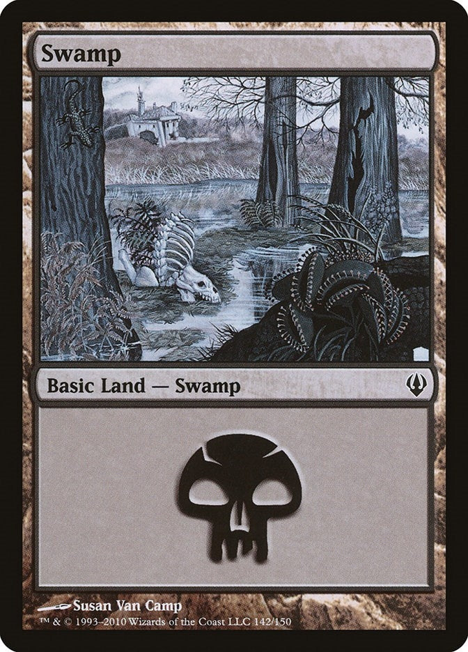 Image for Swamp (142) (Archenemy) (142) - Magic: The Gathering