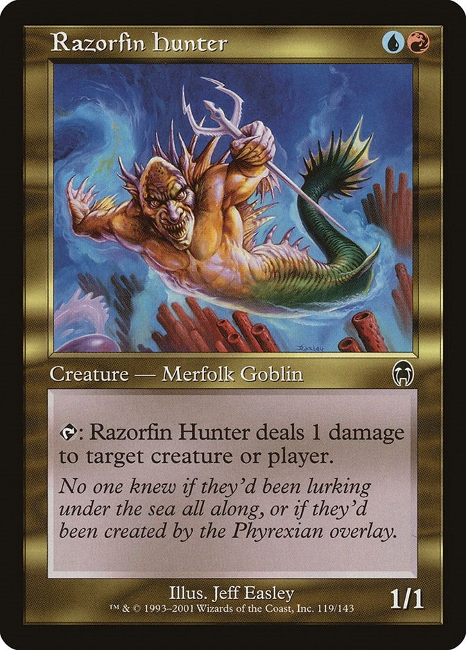 Image for Razorfin Hunter (Apocalypse) (119) - Magic: The Gathering