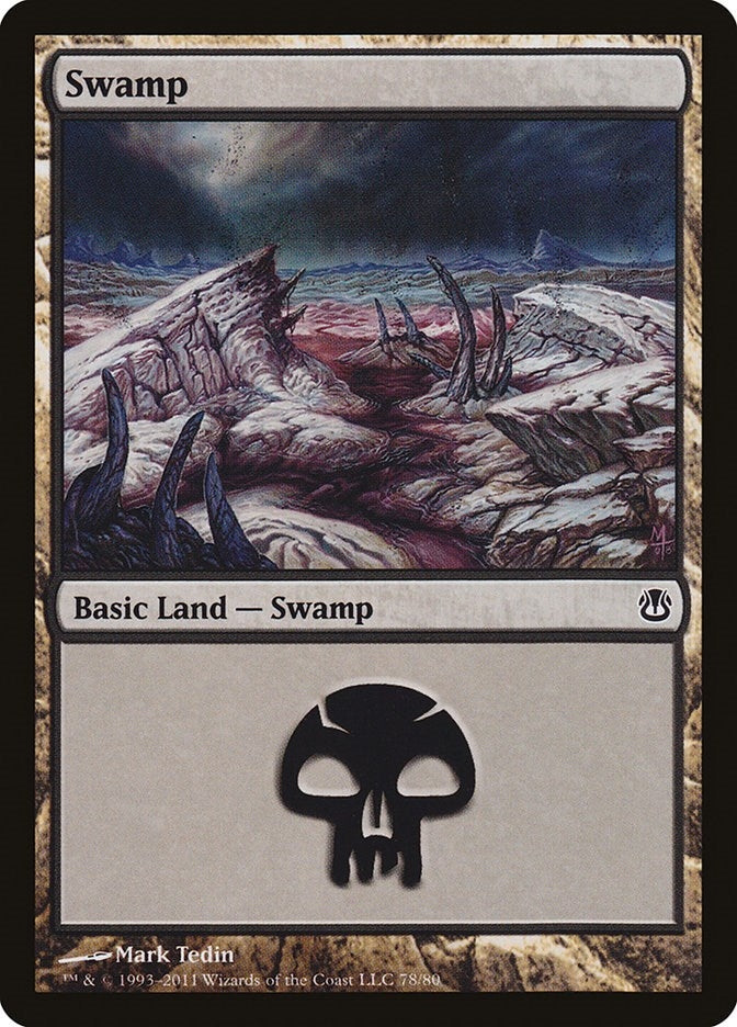 Image for Swamp (78) (Duel Decks: Ajani vs. Nicol Bolas) (78) - Magic: The Gathering