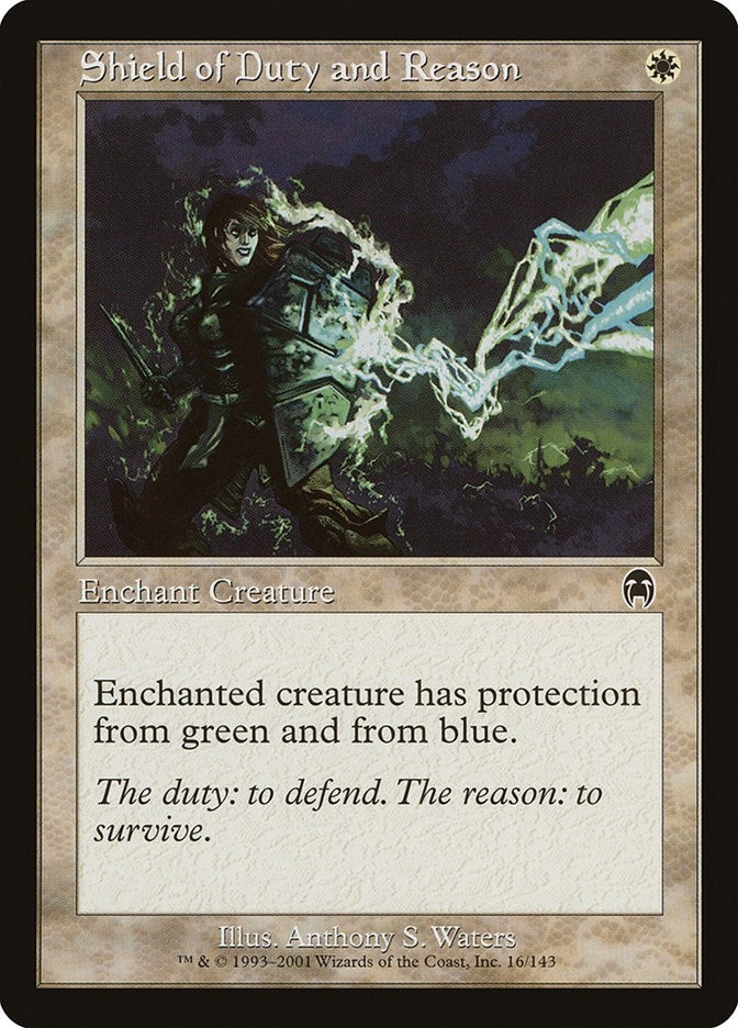 Image for Shield of Duty and Reason (Apocalypse) (16) - Magic: The Gathering