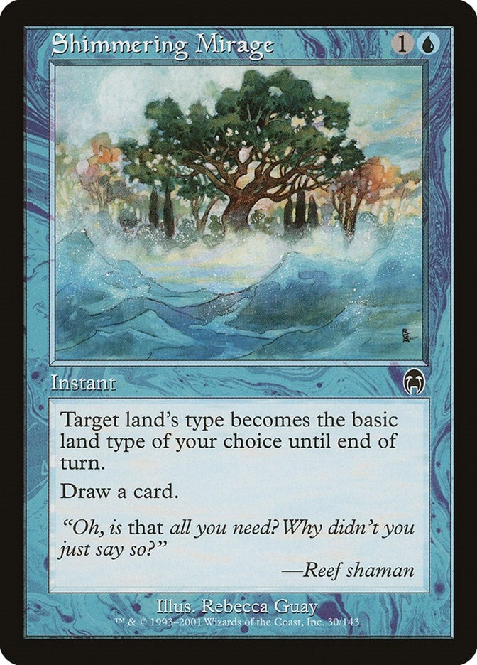 Image for Shimmering Mirage (Apocalypse) (30) - Magic: The Gathering