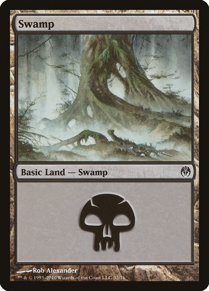 Image for Swamp (32) (Duel Decks: Phyrexia vs. the Coalition) (32) - Magic: The Gathering