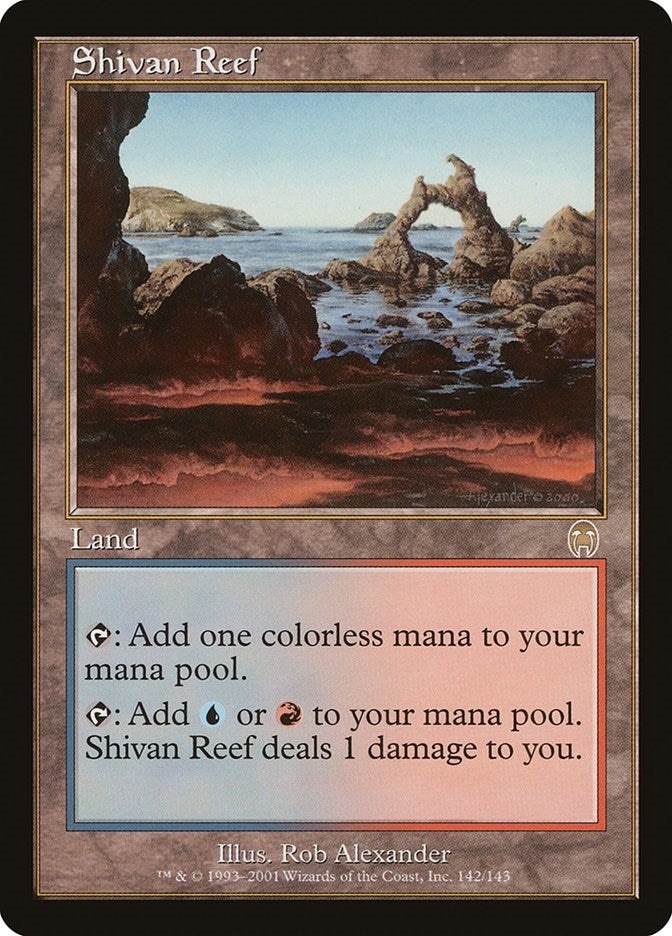 Image for Shivan Reef (Apocalypse) (142) - Magic: The Gathering