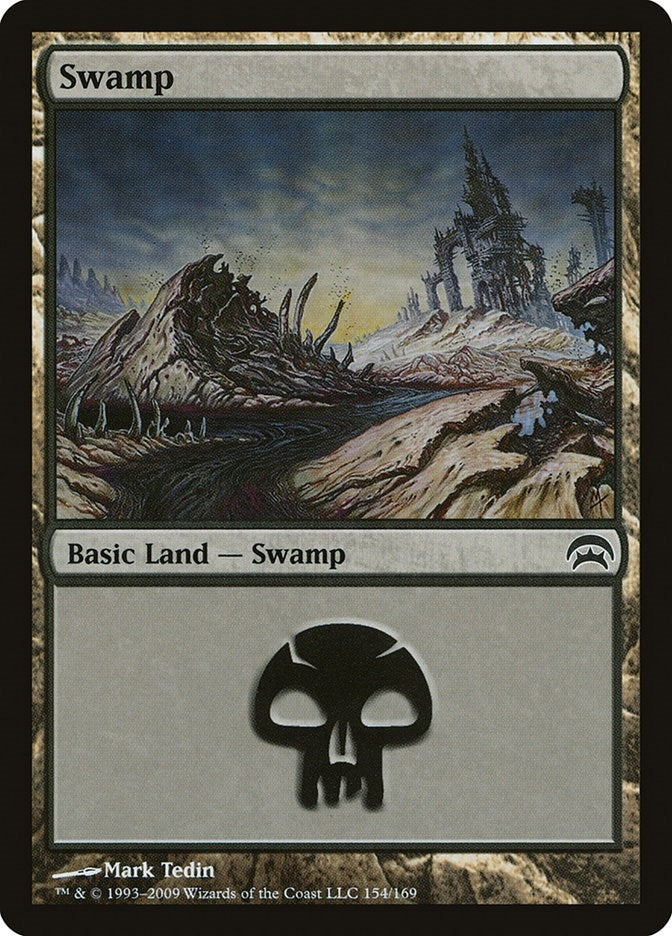 Image for Swamp (154) (Planechase) (154) - Magic: The Gathering