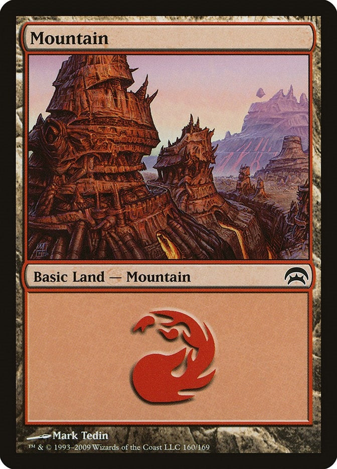 Image for Mountain (160) (Planechase) (160) - Magic: The Gathering