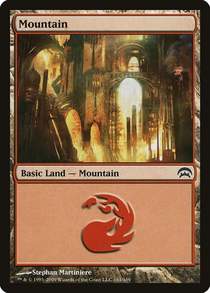 Image for Mountain (161) (Planechase) (161) - Magic: The Gathering