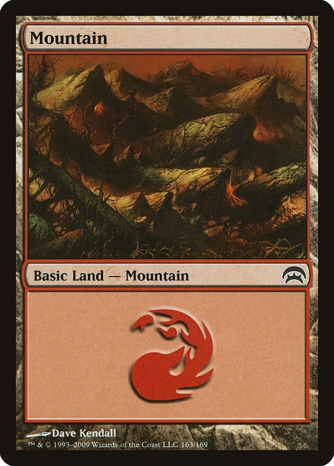 Image for Mountain (163) (Planechase) (163) - Magic: The Gathering