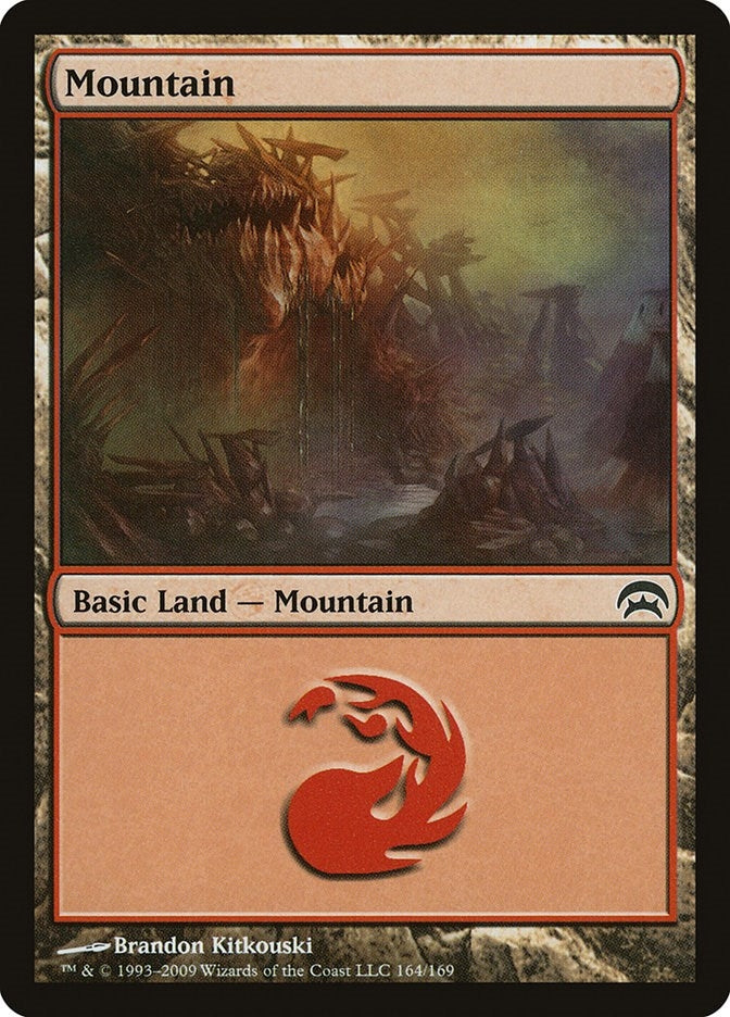 Image for Mountain (164) (Planechase) (164) - Magic: The Gathering