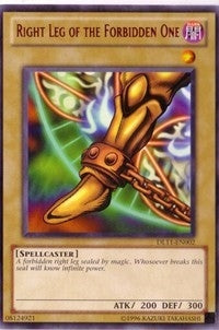 Image for Right Leg of the Forbidden One (Red) (Duelist League Promo) (DL11-EN002) - YuGiOh