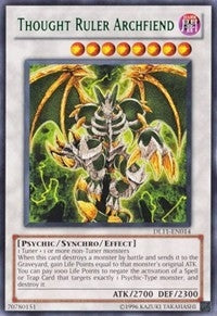 Image for Thought Ruler Archfiend (Green) (Duelist League Promo) (DL11-EN014) - YuGiOh