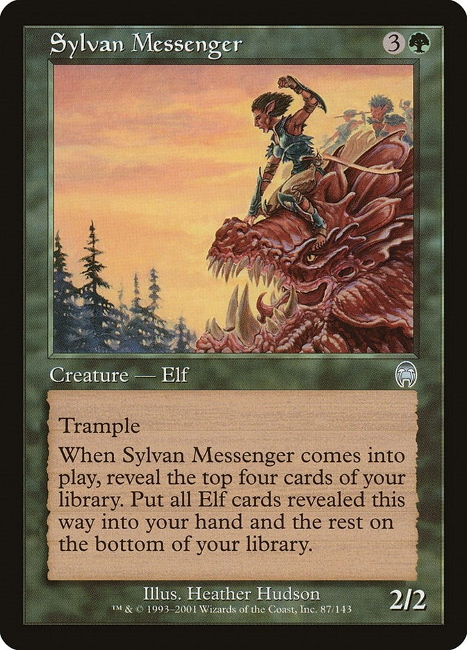 Image for Sylvan Messenger (Apocalypse) (87) - Magic: The Gathering