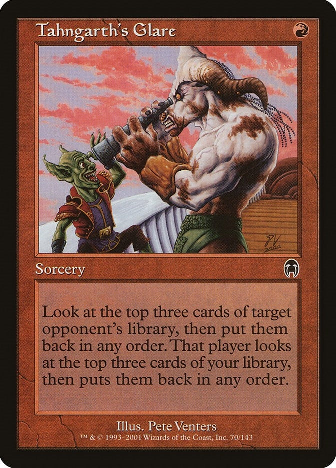 Image for Tahngarth's Glare (Apocalypse) (70) - Magic: The Gathering