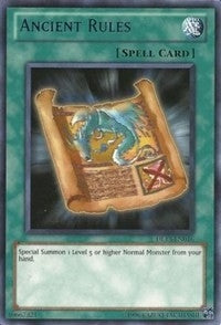 Image for Ancient Rules (Blue) (Duelist League Promo) (DL13-EN016) - YuGiOh
