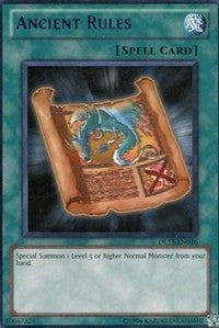 Image for Ancient Rules (Purple) (Duelist League Promo) (DL13-EN016) - YuGiOh