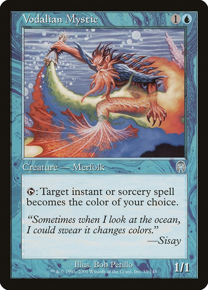 Image for Vodalian Mystic (Apocalypse) (33) - Magic: The Gathering