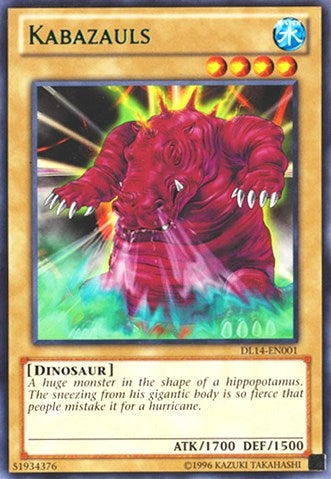 Image for Kabazauls (Green) (Duelist League Promo) (DL14-EN001) - YuGiOh