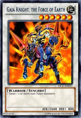 Image for Gaia Knight, the Force of Earth (Blue) (Duelist League Promo) (DL17-EN011) - YuGiOh