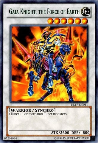 Image for Gaia Knight, the Force of Earth (Green) (Duelist League Promo) (DL17-EN011) - YuGiOh