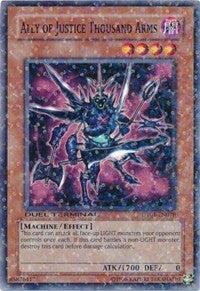Image for Ally of Justice Thousand Arms (Duel Terminal 1) (DT01-EN078) - YuGiOh