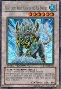 Image for Dewloren, Tiger King of the Ice Barrier (Duel Terminal 2) (DT02-EN033) - YuGiOh