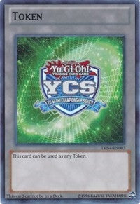 Image for Yu-Gi-Oh Championship Series Token (2013 Pre-registration) (Yu-Gi-Oh! Tokens) (TKN4-EN003) - YuGiOh