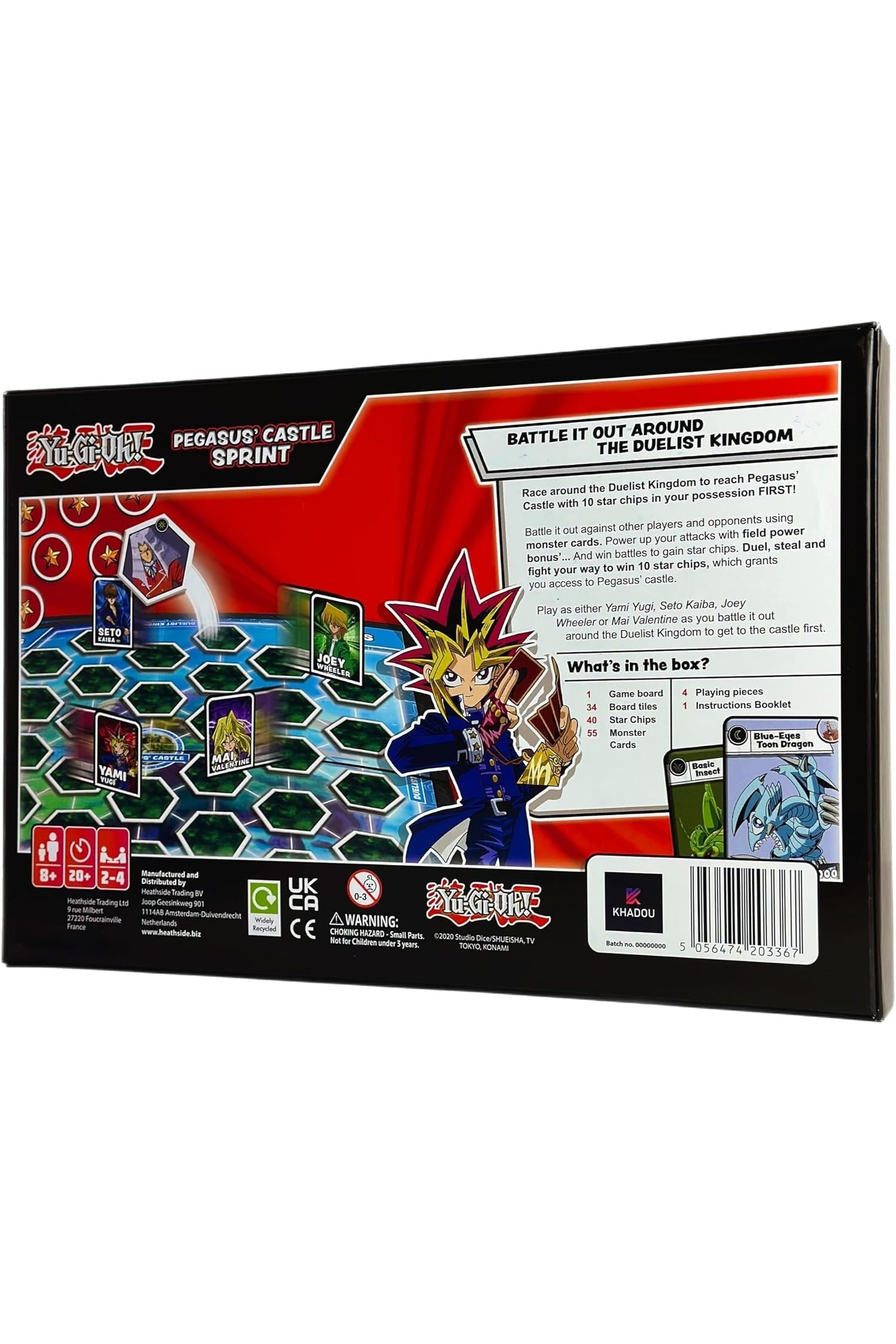 YU-GI-OH! Board Game - Pegasus Castle Sprint