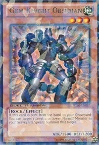 Image for Gem-Knight Obsidian (Duel Terminal 6) (DT06-EN067) - YuGiOh