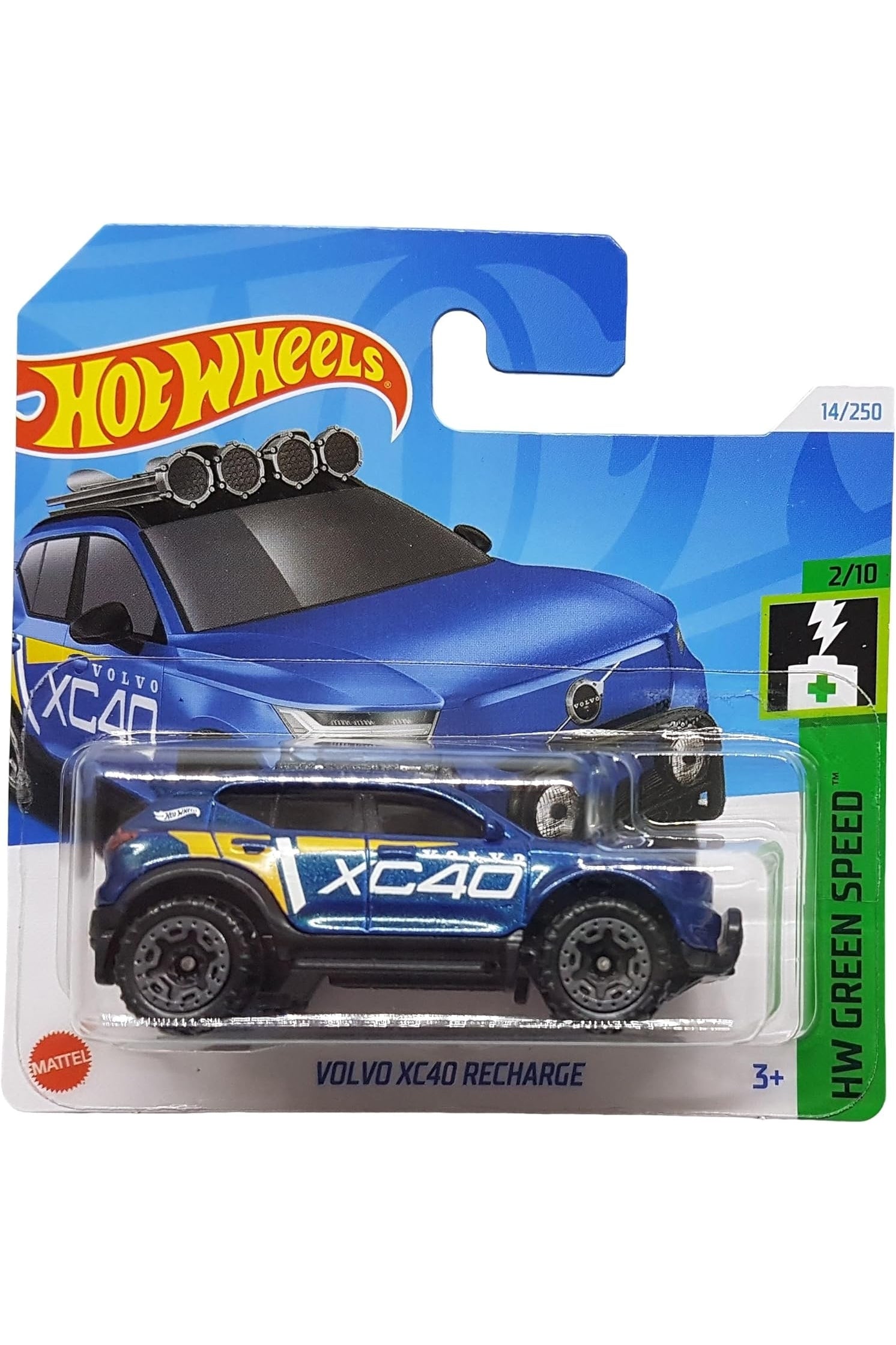 014/250 Hot Wheels - Volvo XC40 Recharge - HW Green Speed 2/10 - HTB79 2024 - Hot Wheels