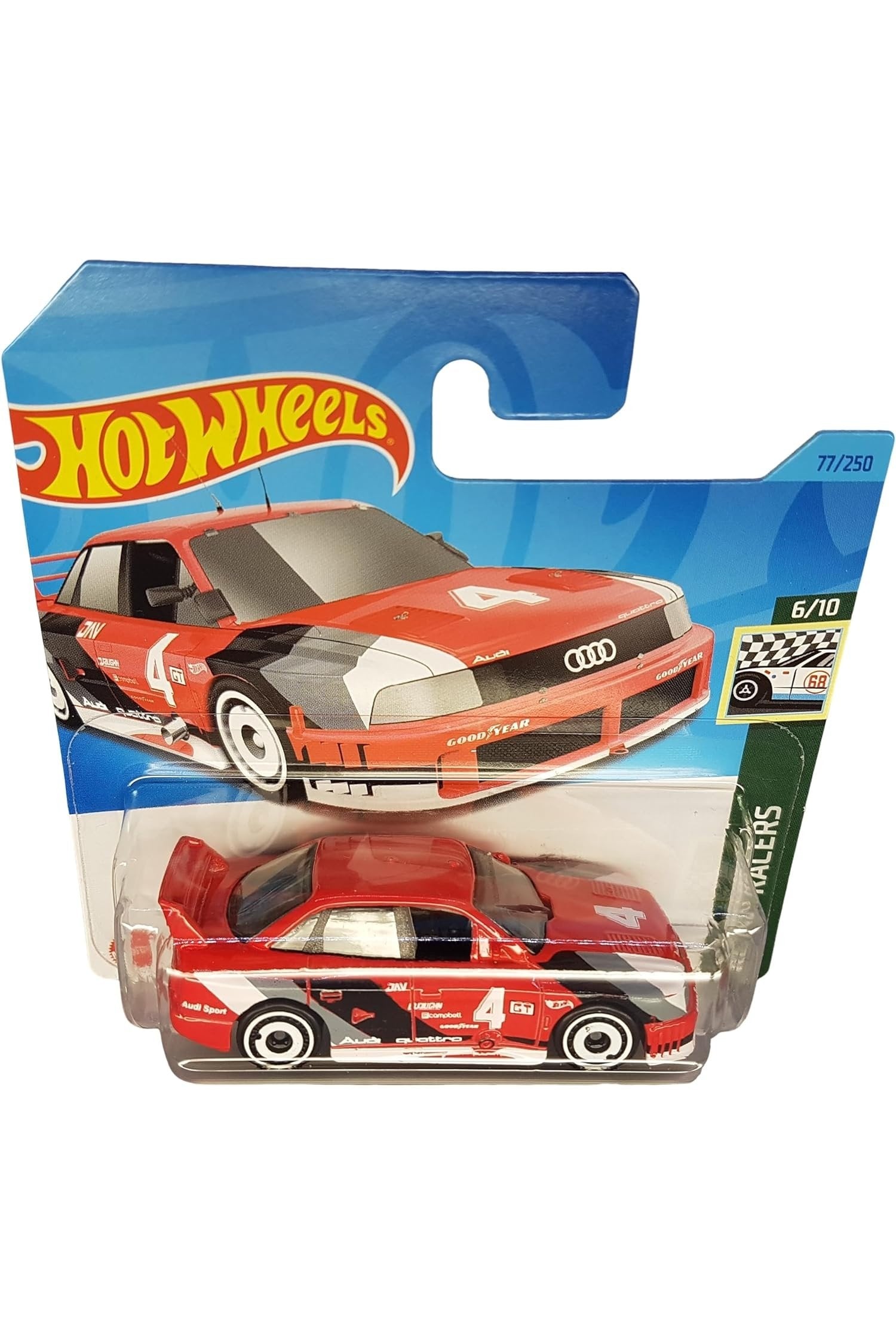 077/250 Hot Wheels - Audi ’90 Quattro - Retro Racers 6/10 2023 - HKJ81 - Hot Wheels