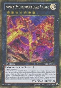 Image for Number C6: Chronomaly Chaos Atlandis (Premium Gold) (PGLD-EN018) - YuGiOh